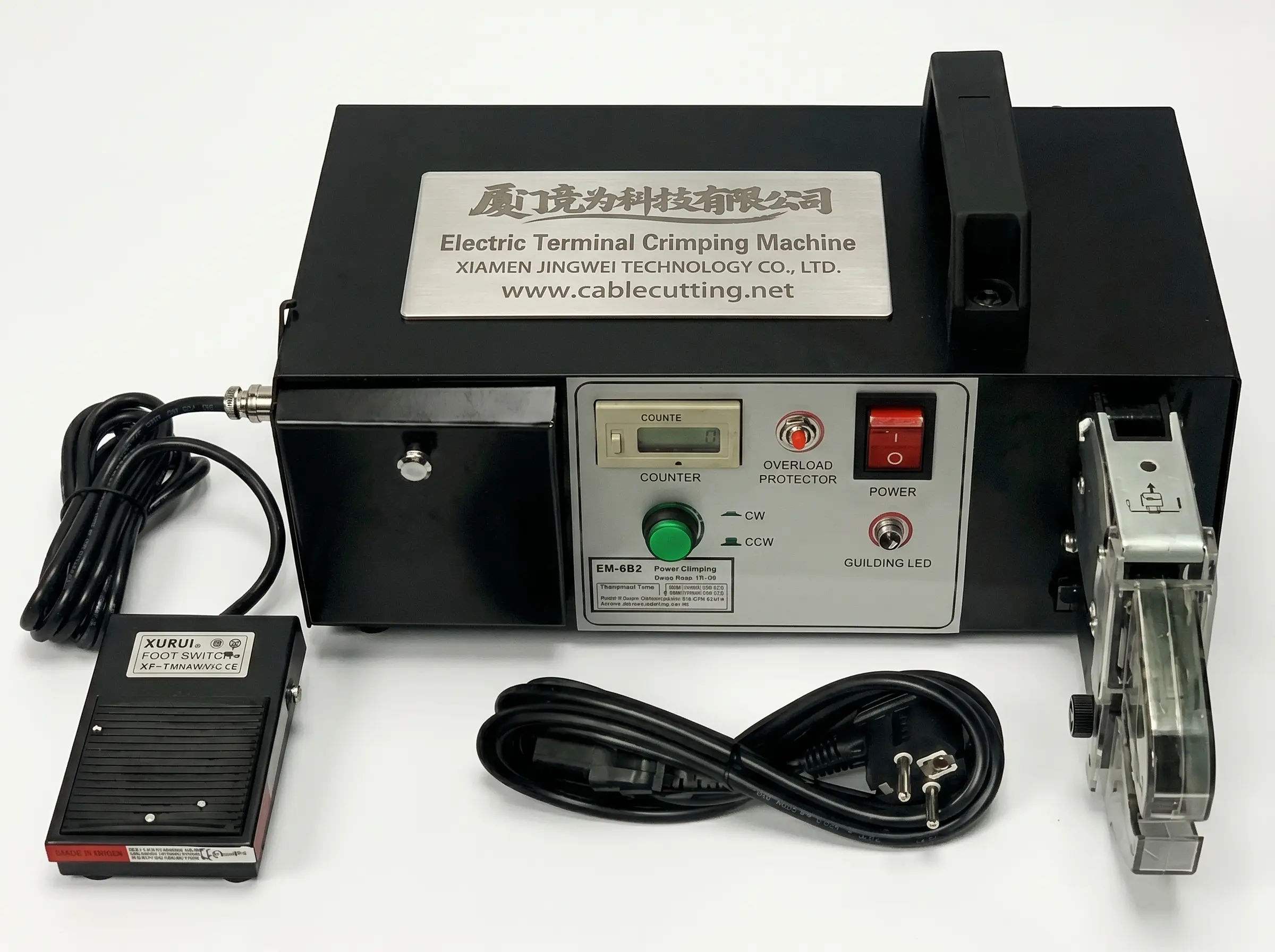 全自动端子压接机 EM-6B1 | 高效线束加工设备