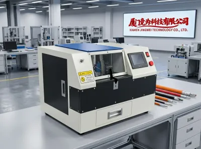 全自动电缆屏蔽层刷、折、切机 JW-835