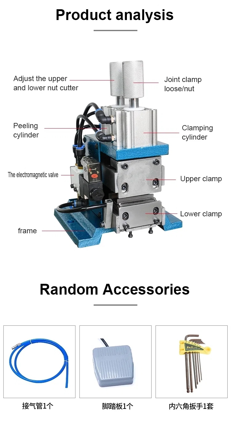 Pneumatic Wire Stripping Machine, Wire Stripping Twisting Machine, Pneumatic Wire Stripping Twisting, Parallel Wire Twisting Machine 
