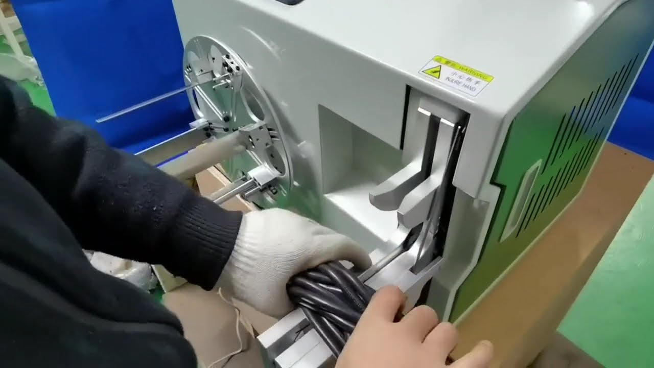 4080mm自动绕线扎线机 | 高效工业线圈捆扎设备