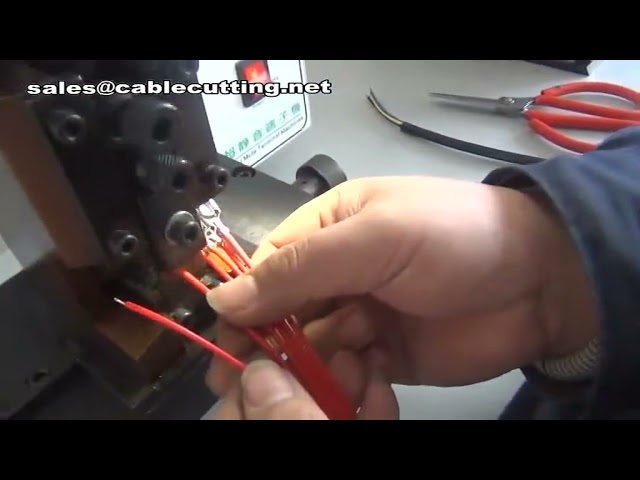 电缆接线端子压接工具 | 全自动端子压接机 | 高效线束加工设备
