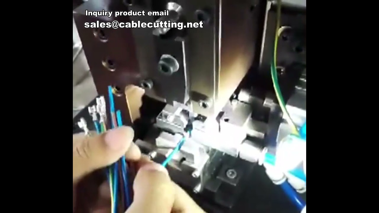 全自动DC/AC端子压接机 | 电线剥皮压接一体机 | 高效工业级端子压接设备