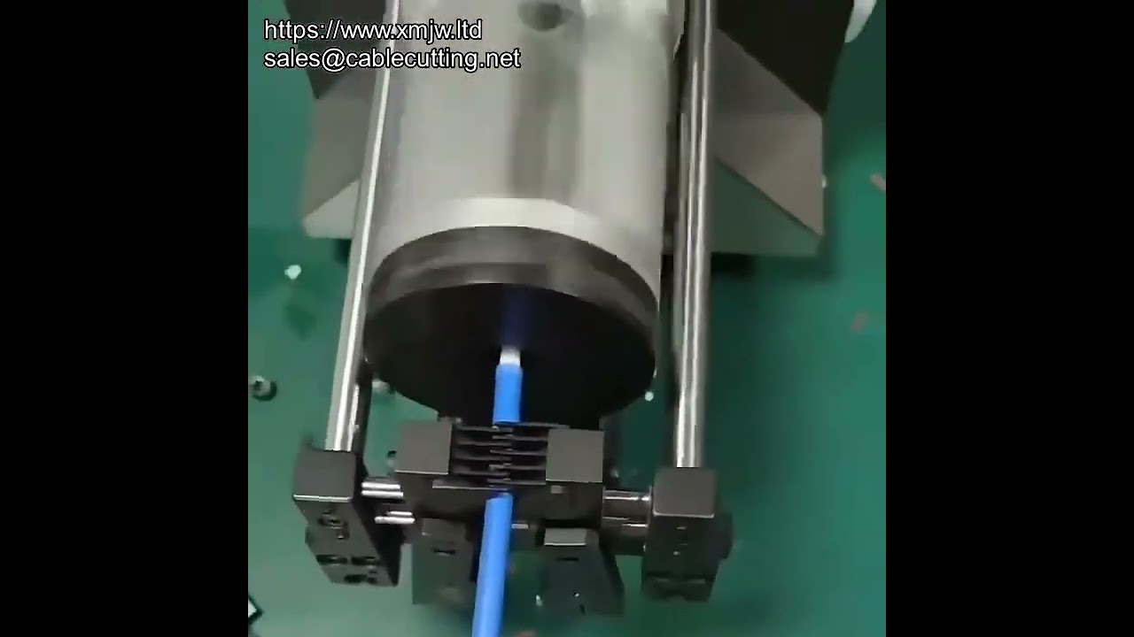 半自动同轴线剥线机 | 高效电缆加工设备