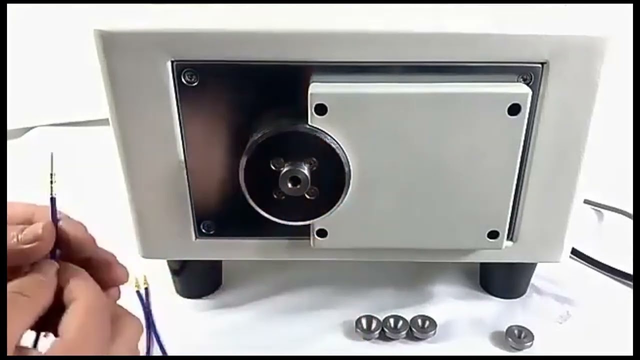 4mm方形端子压接机 3吨500W 新能源汽配线束四点点压机