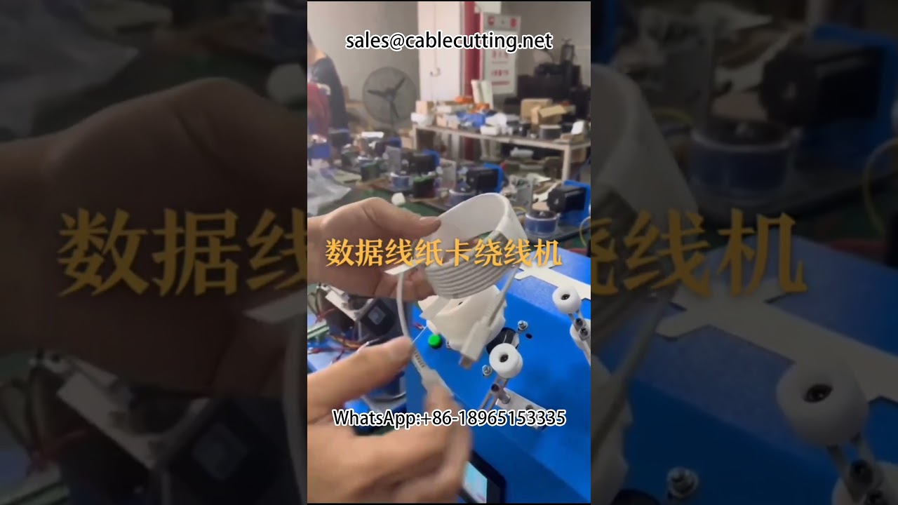 全自动纸卡绕线机 | 高效线圈绕制设备 | 工厂自动化绕线机