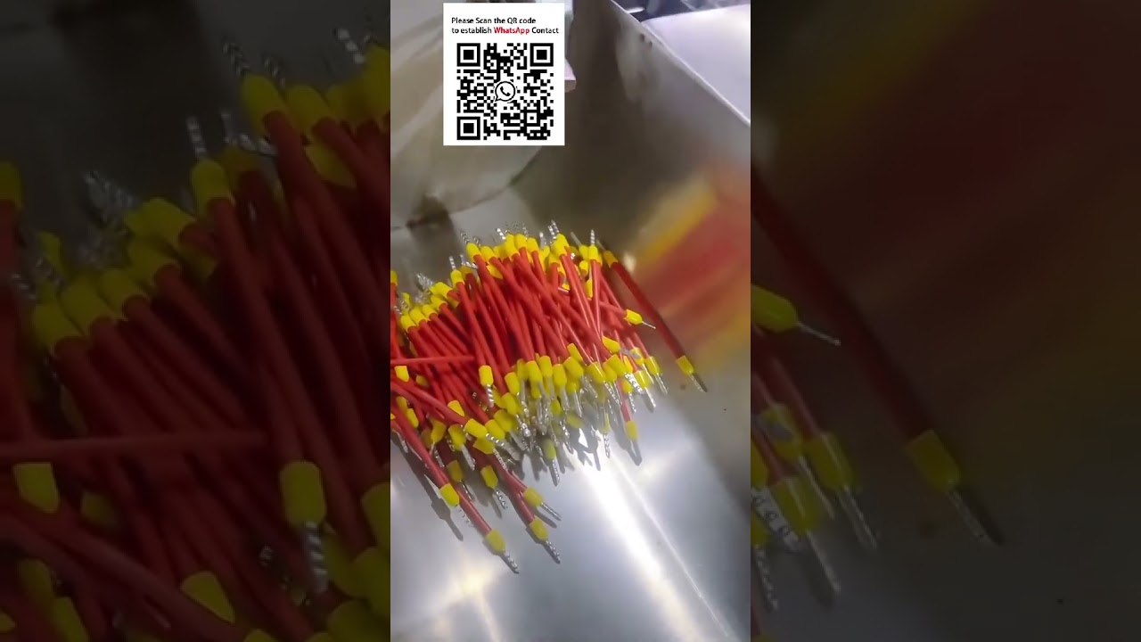 全自动双端压接机：连续带状管状端子高效加工利器