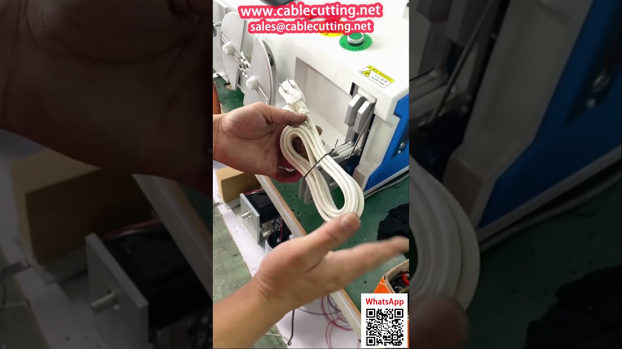 全自动高效绕线捆扎机 | 替代人工，提升工厂自动化包装效率