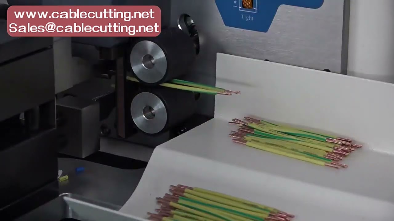 904-N 904-NB Automatic Touch Screen Wire Peeling Stripping Cutting Machine