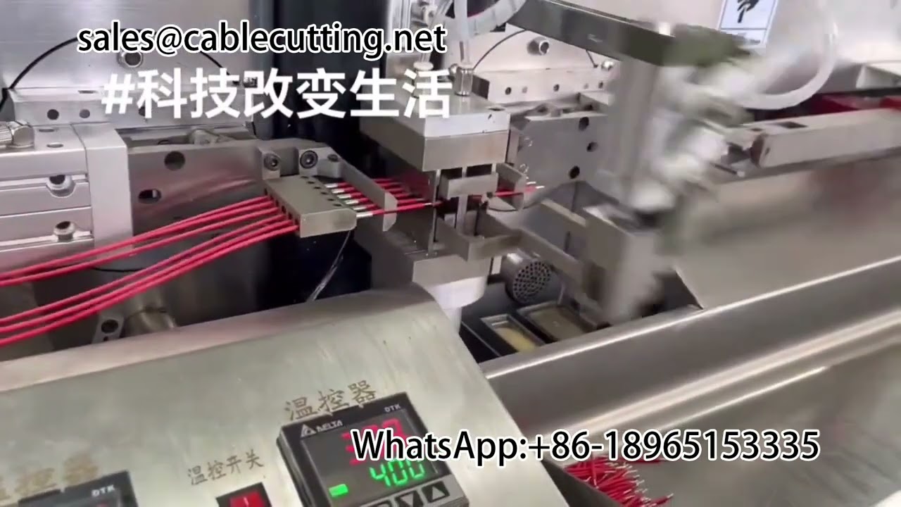 Double Head Tinning Machine | Terminal & Wire Stripping Automation