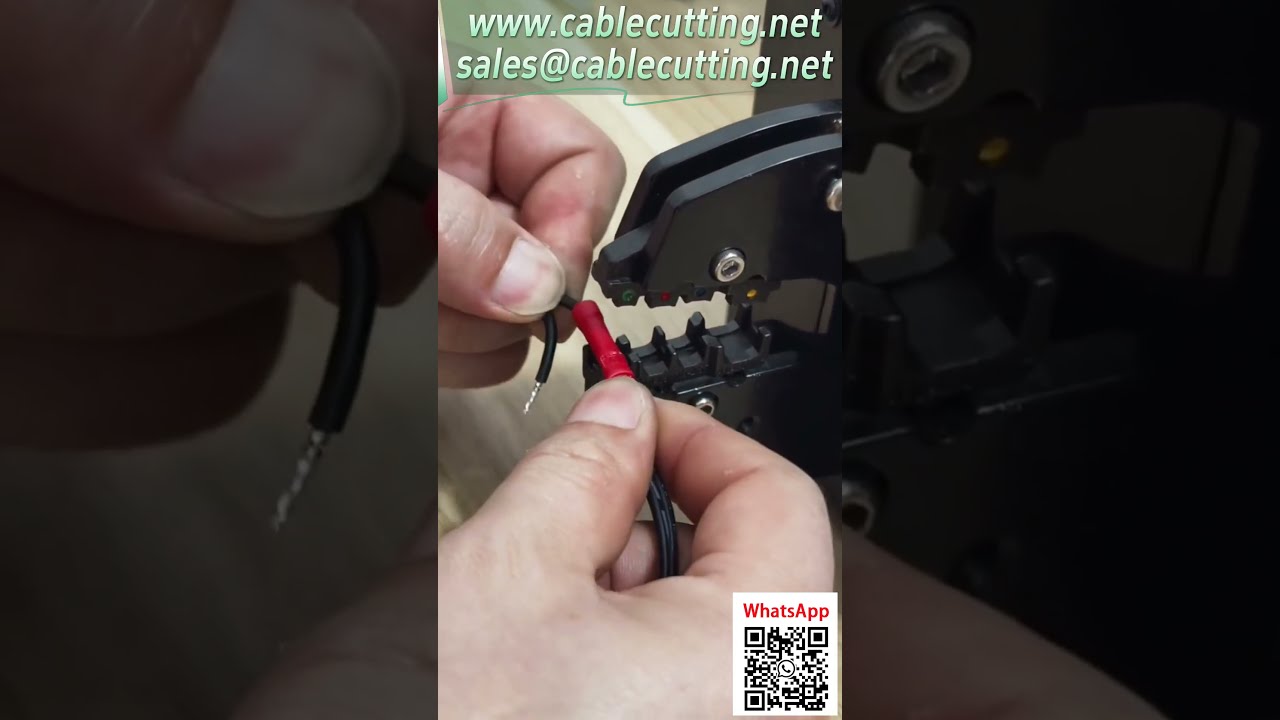 2.3m Vertical Terminal Crimping Machine for 16mm² Wire, 16M Connector