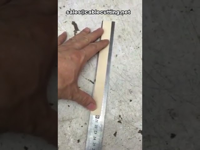 Automatic Hot & Cold Knife Nylon Webbing Ribbon Fabric Cutter for Elastic Rubber Band Tape