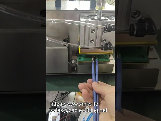 低价网线剥线理线机 高效揉搓线芯 网络电缆直整设备