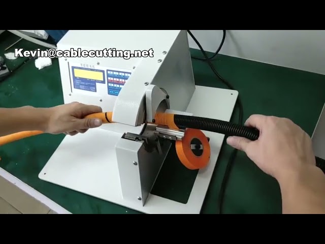 全自动电动线束编织机 | PVC电缆牵引与电枢绕包胶带缠绕设备