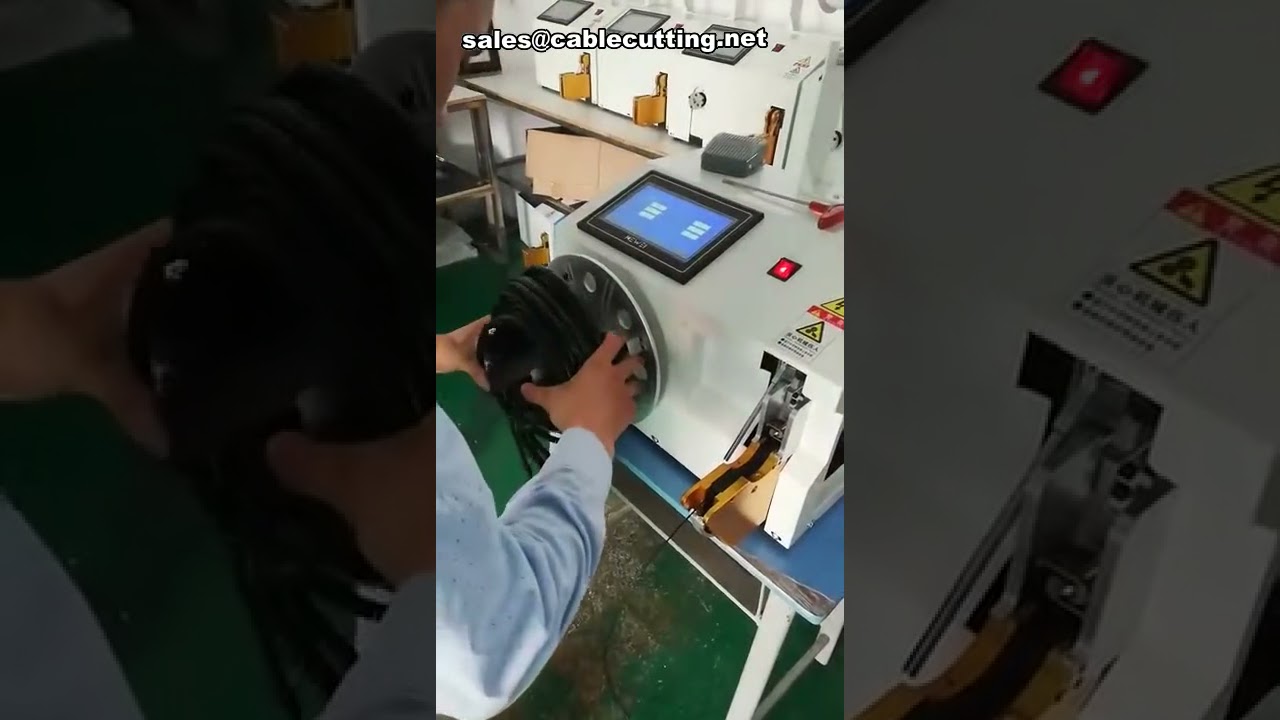 高效线材绕扎机产品展示 | 工业线圈绕扎设备