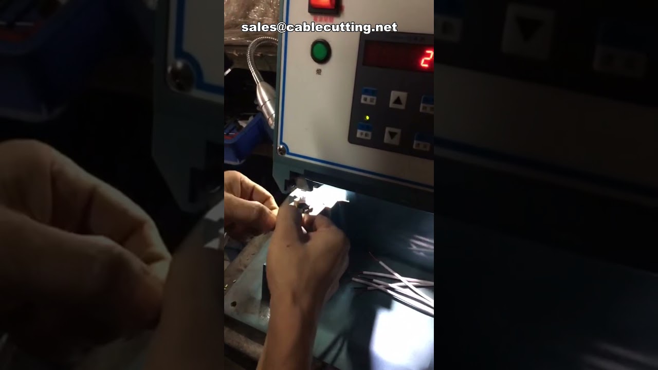 低噪音铜带压接机 | 2mm铜带电缆拼接与铜接头设备，线束自动化必备